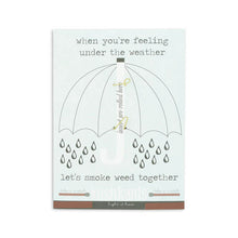 Load image into Gallery viewer, KushKards &#39;Smoke Weed Together&#39; Just Add A Pre-roll Get Well Soon Greeting Card