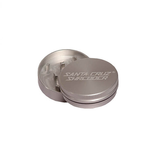 Santa Cruz Shredder Small 2-piece Grinder - Silver