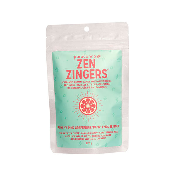 Zen Zingers Cannabis Gummy Candy Making Mix - Punchy Pink Grapefruit