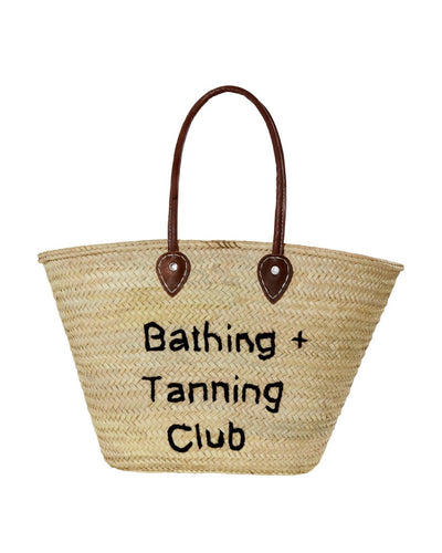 Bathing + Tanning Club Tote-POOLSIDE