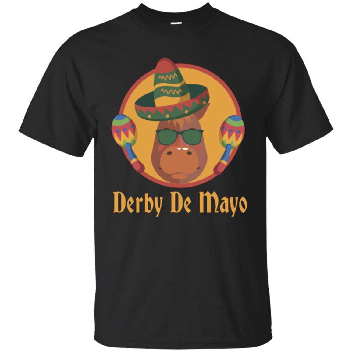 Derby De Mayo Kentucky Horse Race Mexican Design Tshirt