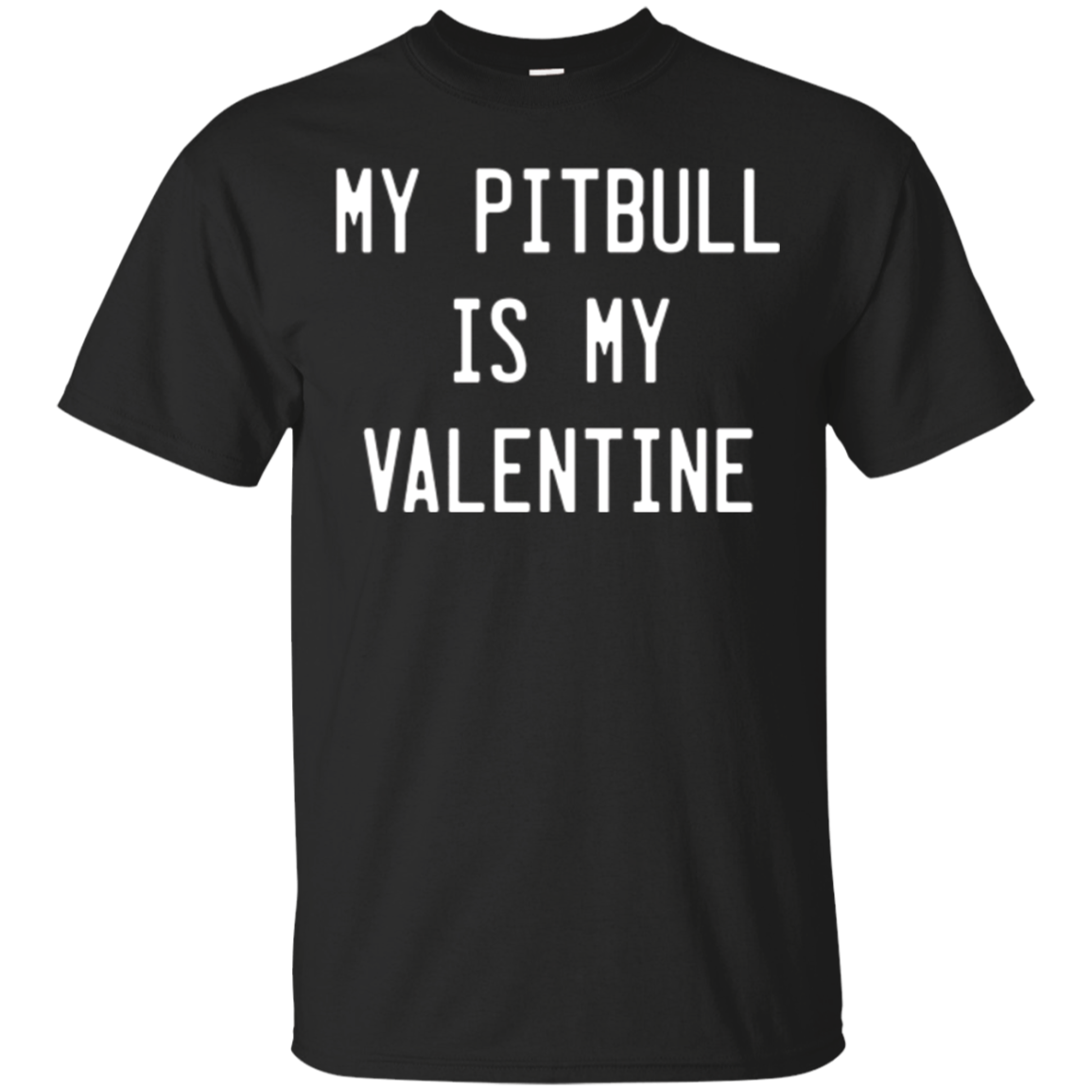 Pitbull Valentines Day Gift, My Pitbull Is My Valentine Shirts