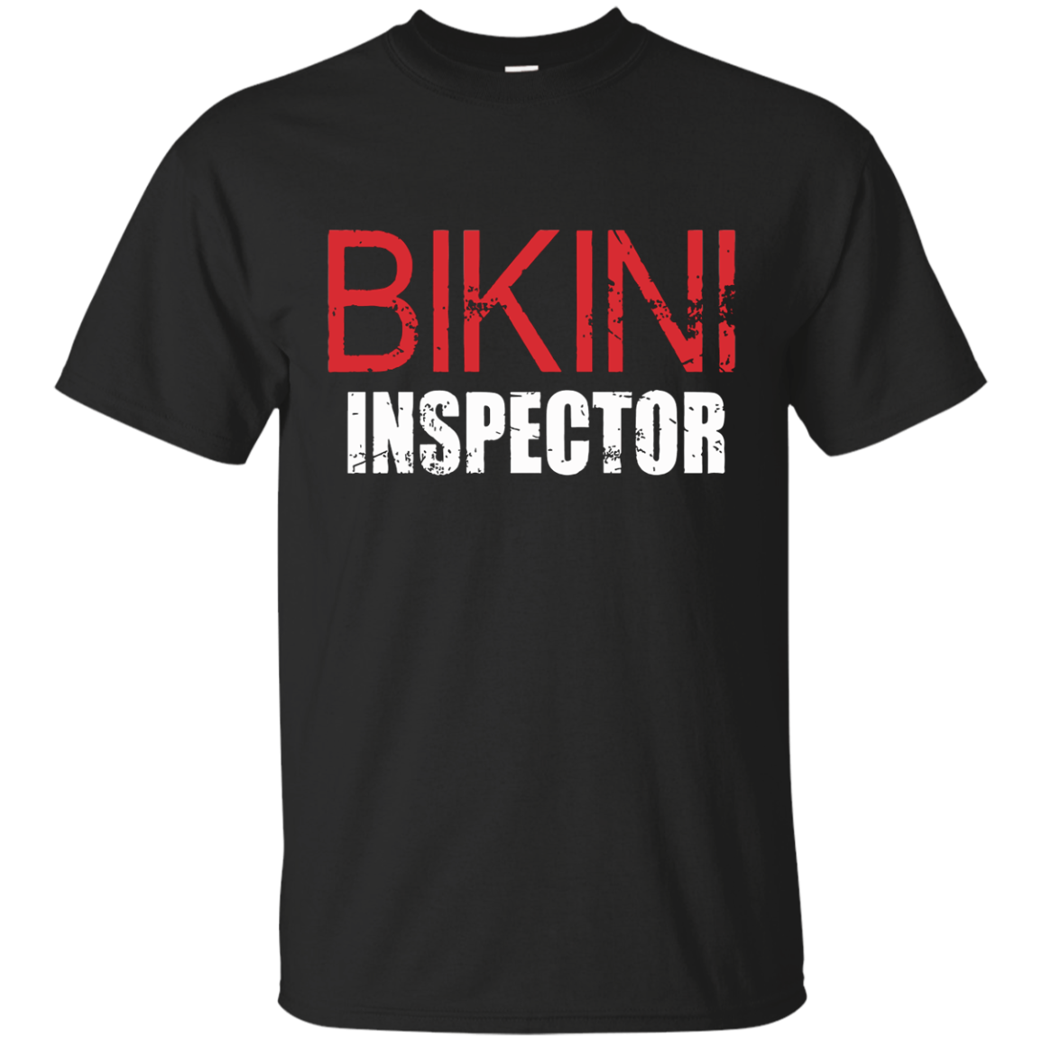 Bikini Bathing Suit Tan Inspector Beach Pool Funny Shirt T Shirt