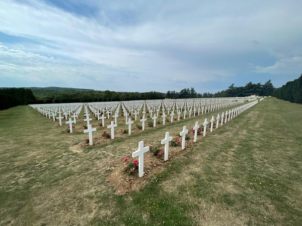 ww2 headstones Normandy Beaches