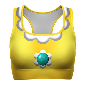 Gearhumans 3D Mario Luigi Custom Sport Bra