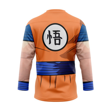 Gearhumans 3D Son Goku Dragon Ball Custom Hockey Jersey