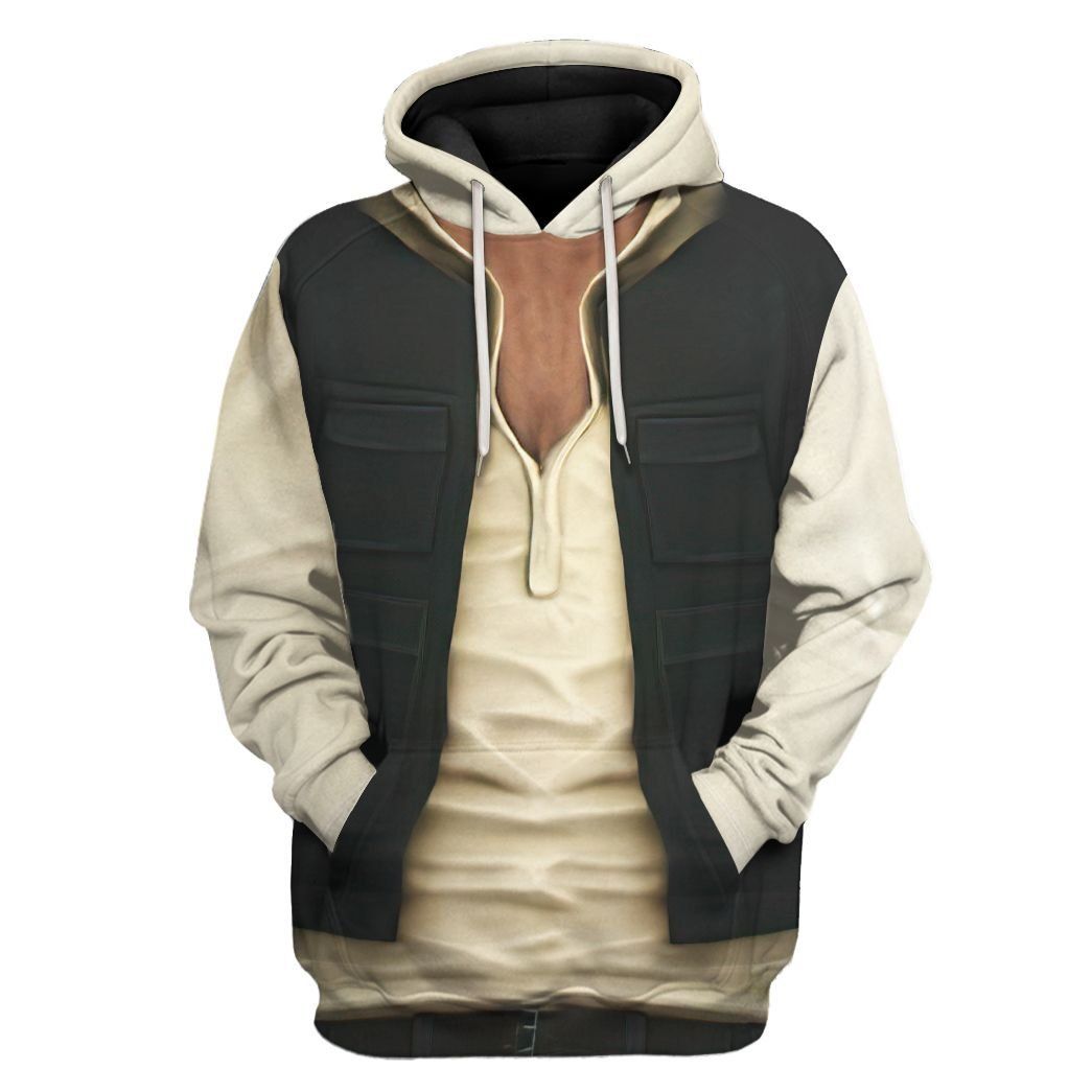 Gearhumans 3D Star Wars Rebel Pilot Tshirt Hoodie Apparel