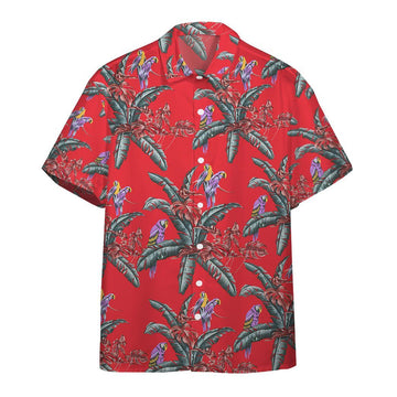 3D Honolulu Goose In Top Gun Custom Hawaiian Shirt - Trendy Aloha