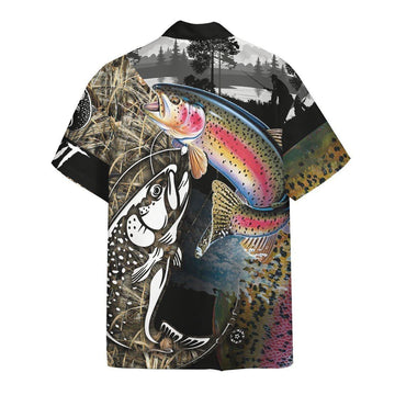 Gearhumans 3D Carp Fishing Hawaii shirt