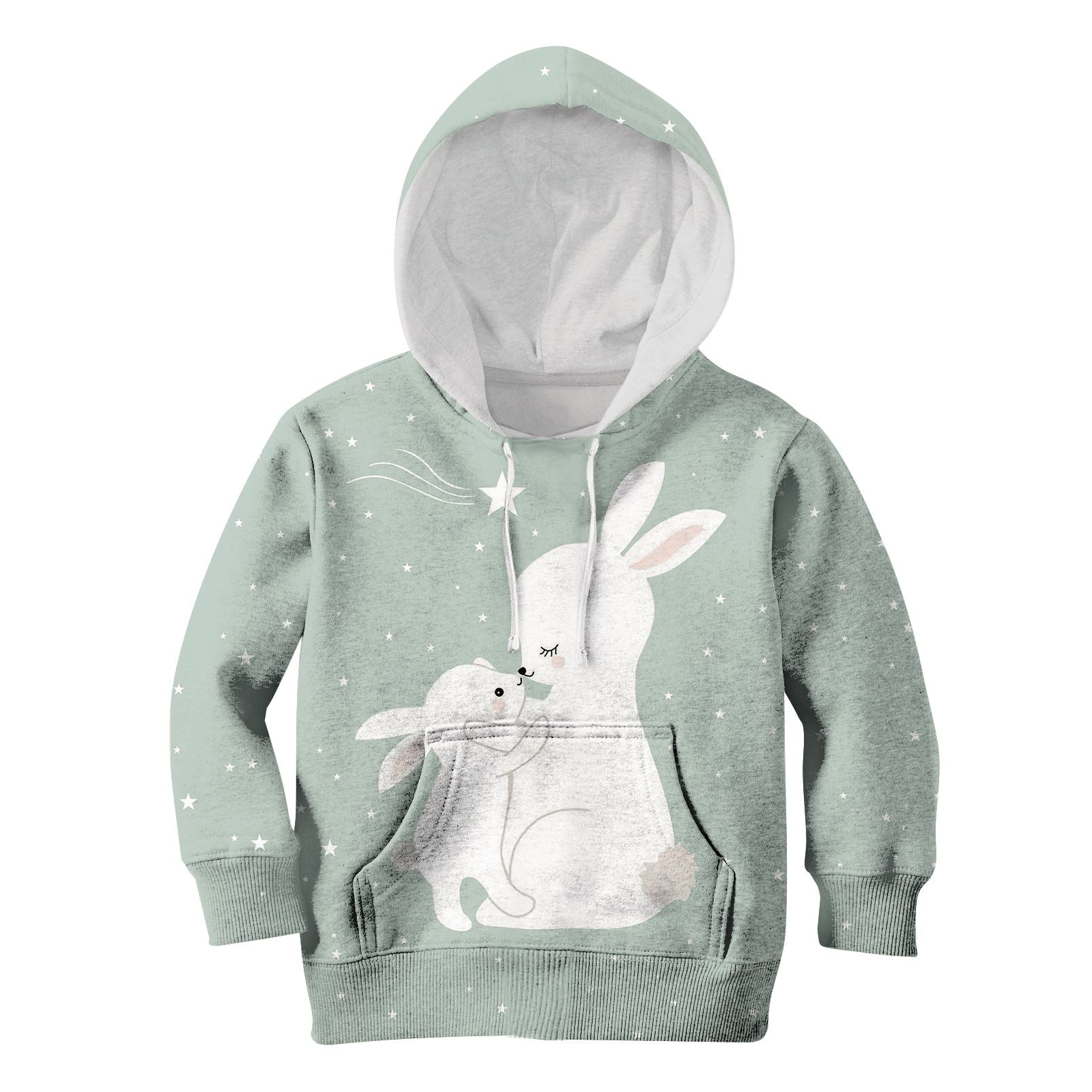 Gearhumans Rabbit Family Custom Hoodies T-shirt Apparel - Gearhumans product image