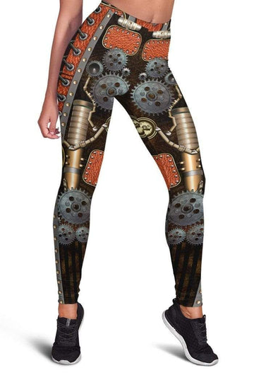 Gearhumans Girls with guns Full-print Leggings