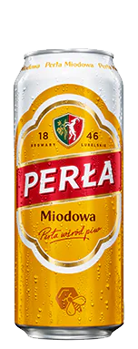 Perla Miodowa Honey Polish Beer 24 x 500ml Cans