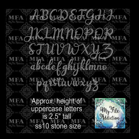 Bling Bling Alphabet 033 Graphic by sodapapz · Creative Fabrica