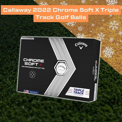 Callaway 2022 Chroma Soft X Triple Track Golf Balls