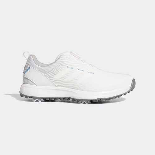 Adidas Women's S2G BOA Golf Shoes - Cloud White / Grey