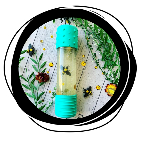 Nature-themed calm down bottle