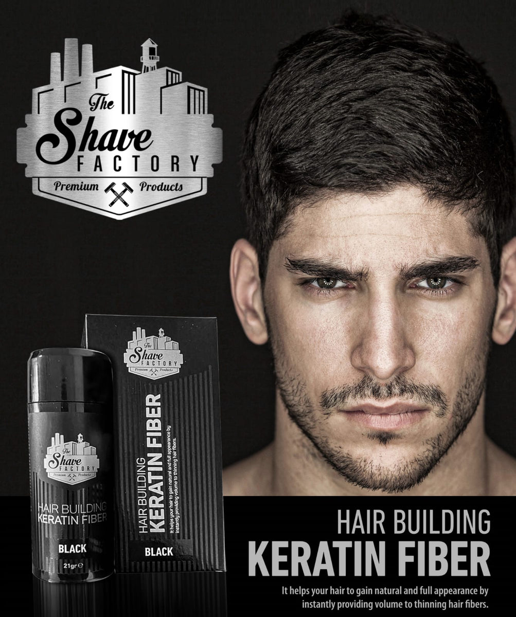 The Shave Factory Hair Building Keratin Fiber 21 gr – Shaving Market