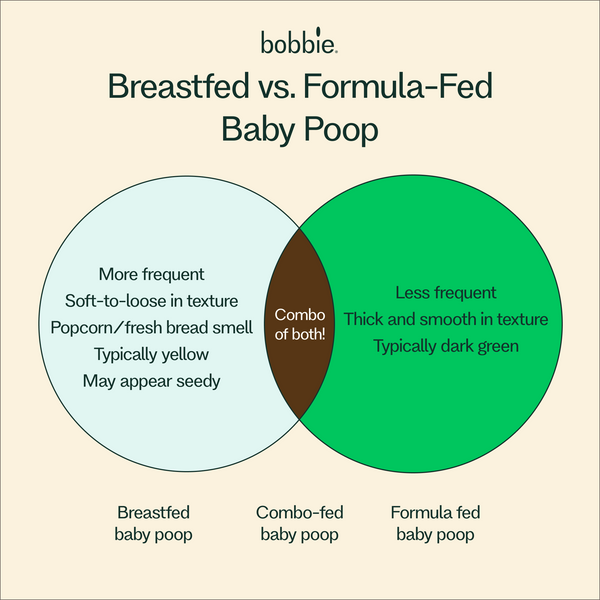 Breastfed vs Formula-Fed Baby Poop