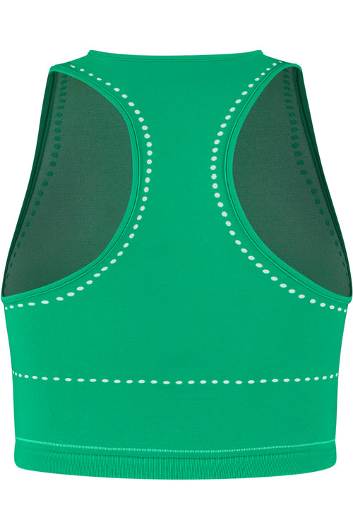 Ash Logo Top Green Tank – ASHLUXE 