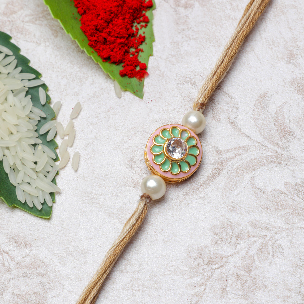 Buy Designer Rakhi Online in USA Shipped From Our Virginia Warehouse