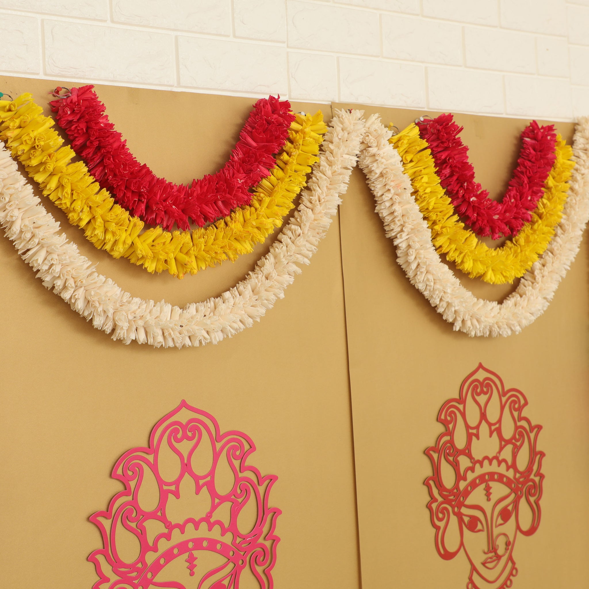 Shop Traditional Background Decoration Kits for Pooja in the USA – Desi  Favors