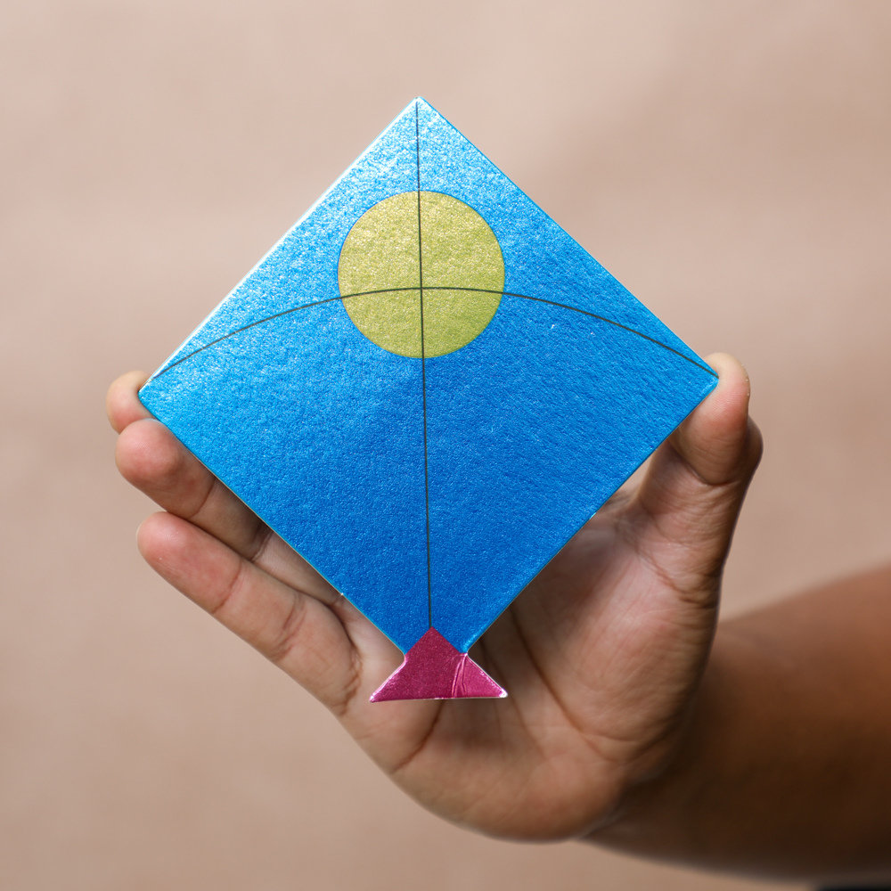 Paper Kites for Makar Sankranti & Pongal Decoration