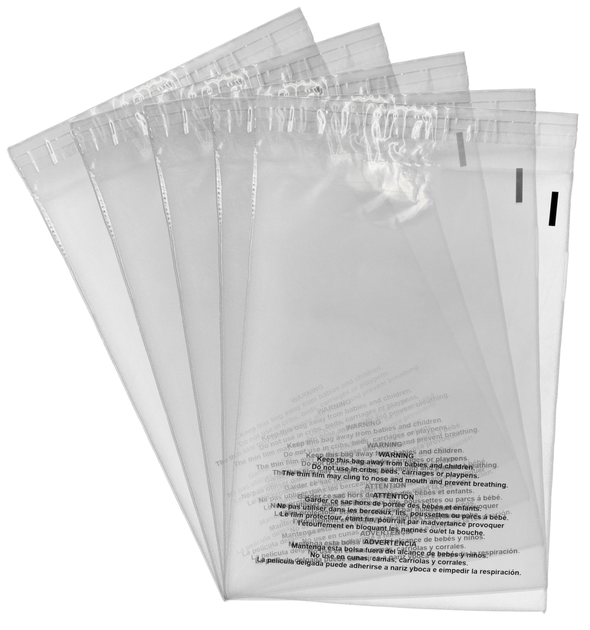 thin clear plastic bags