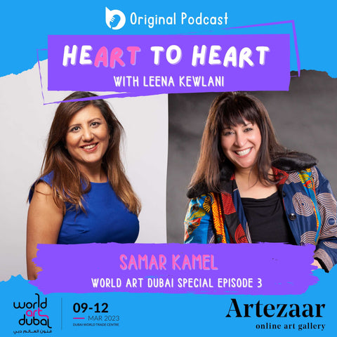 Heart to Heart Podcast with Artezaar.com Online Art Gallery in Dubai