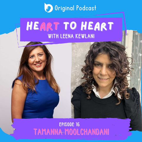 Heart to Heart Podcast with Leena Kewlani from Artezaar.com Online Art Gallery in Dubai