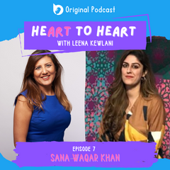 Heart To Heart Podcast with Leena Kewlani | Artezaar.com Online Art Gallery in Dubai