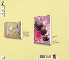 Reflections Abstract Art Virtual Online Exhibition on Artezaar.com Online Art Gallery in Dubai