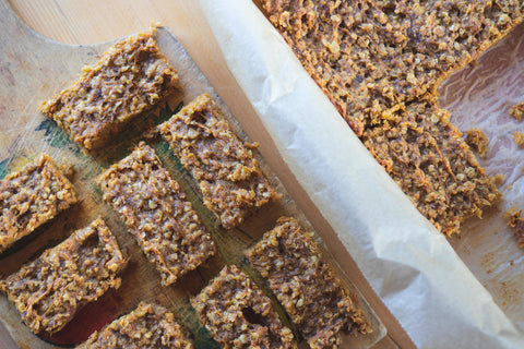 Ginger-carrot-flapjack