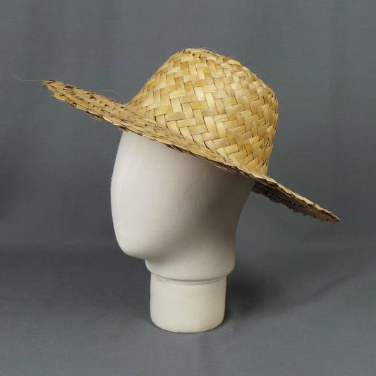 Darice 2814 Round Top, Natural Straw Hat, (ranges from 8 - 9) Straw Hat