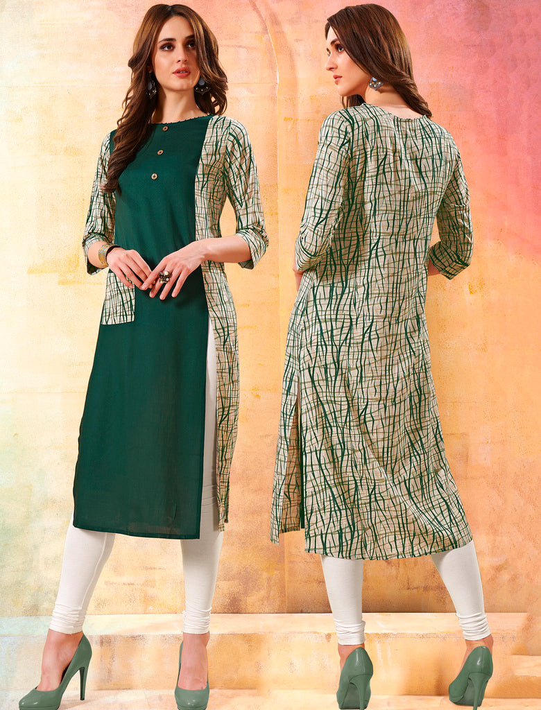 designer casual kurtis