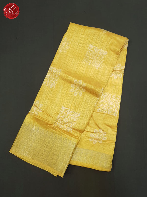 Masaba Paradise Print Saree | Yellow, Paradise, Raw Silk | Aza fashion, Raw  silk, Printed sarees