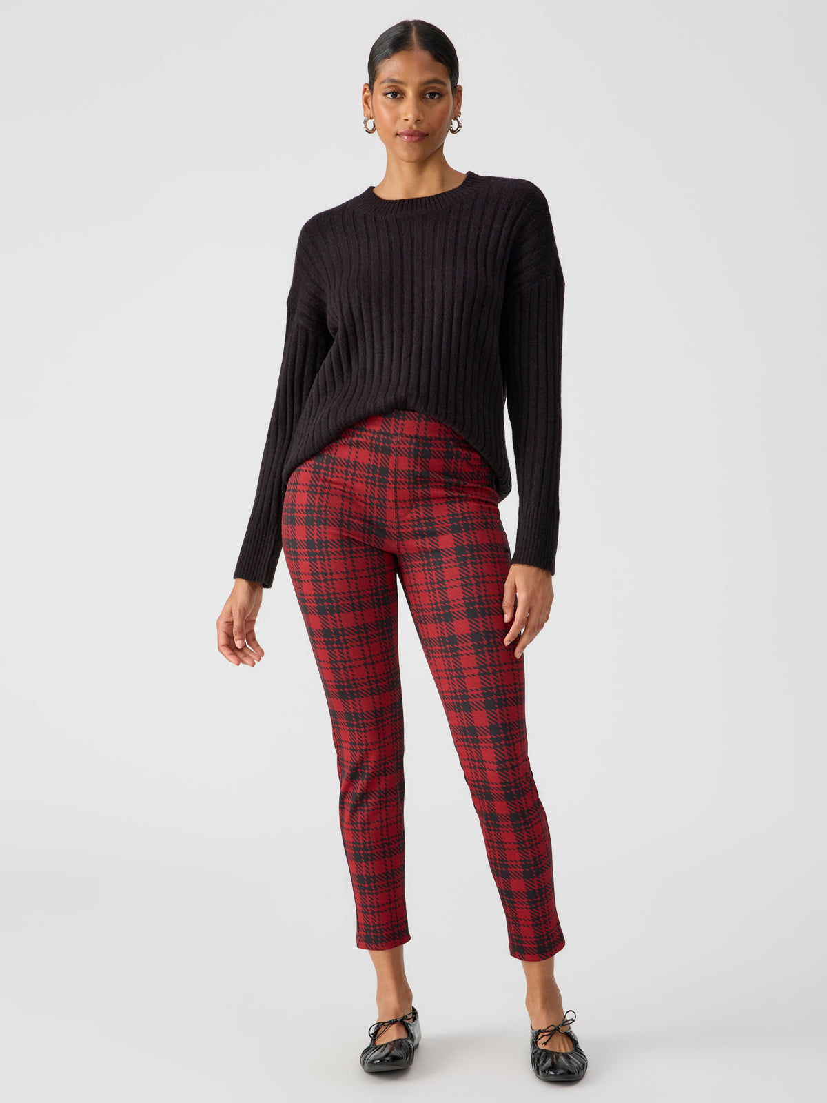 Image of Runway Legging Scarlett Plaid