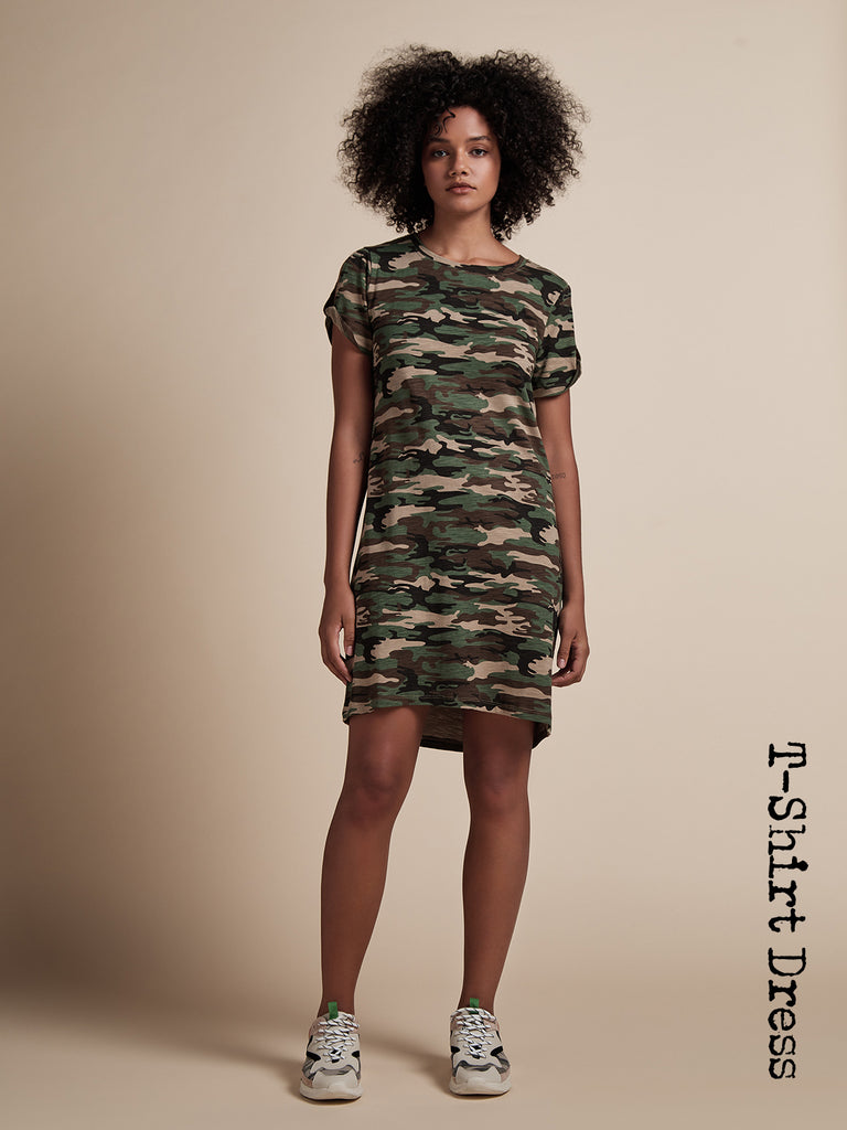 Camouflage T Shirt Dress Clearance Sale ...