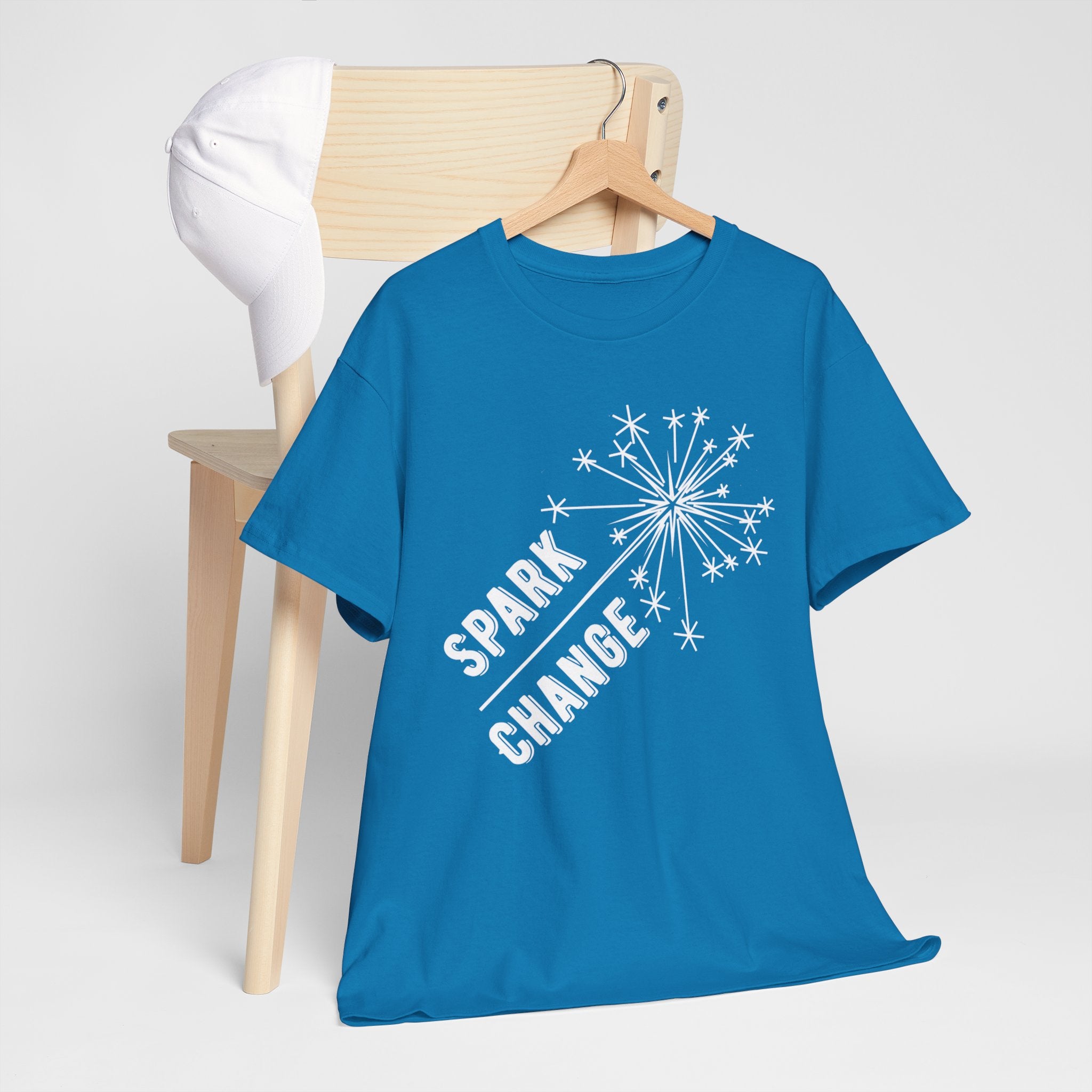 Spark Change - Unisex Heavy Cotton Tee