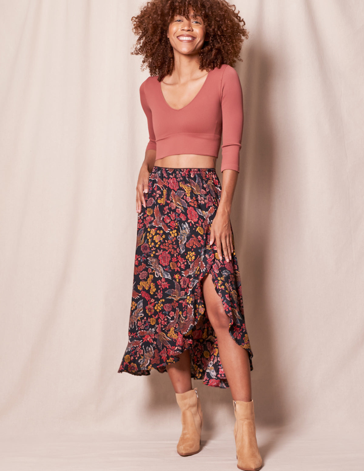 Image of Gabriella Midi Skirt