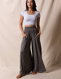 Bamboo Palazzo Pants — Sivana