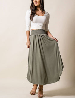 Tulip Skirt - Luxuriously Soft Bamboo & Antibacterial // Sivana Spirit