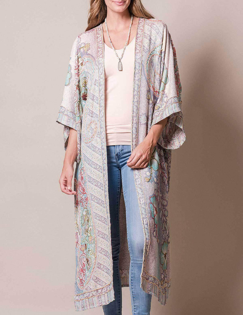 Devi Kimono Wrap Blush