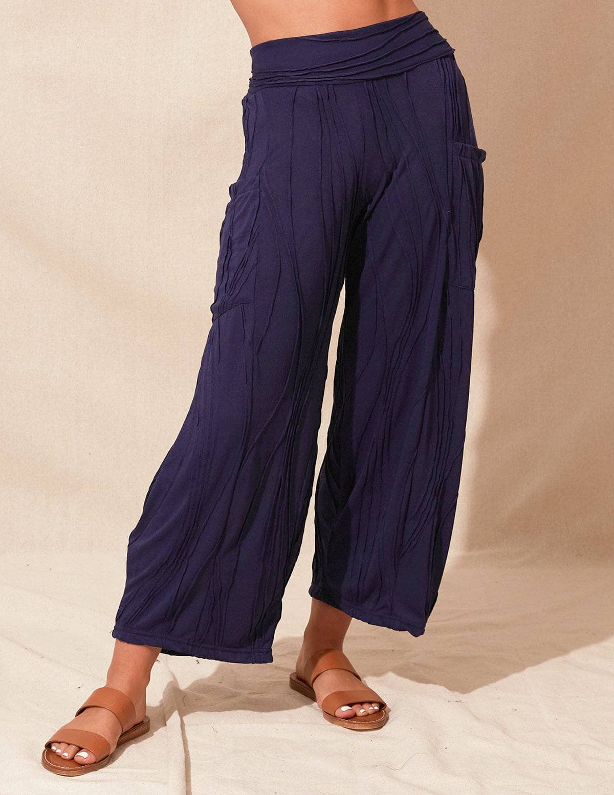 Jaya Pocket Pants - Blue Haze 2XL Only — Sivana