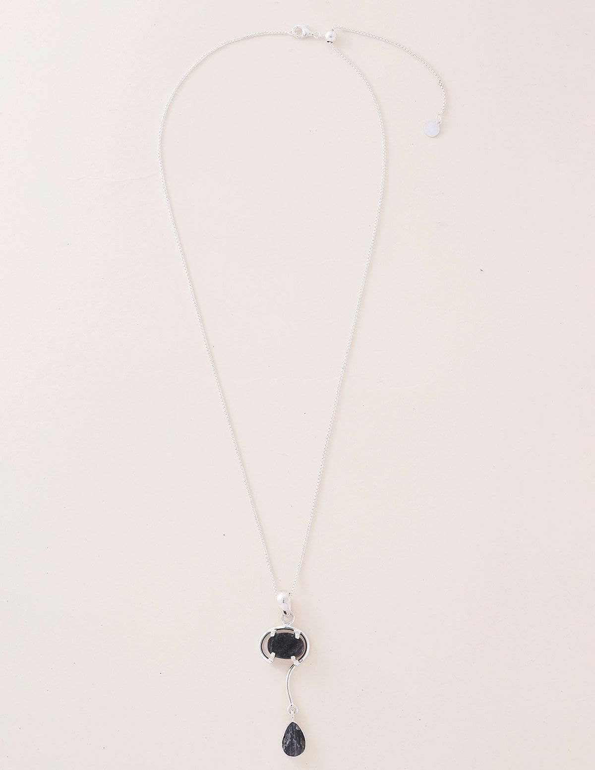 Natural Labradorite Pendant Necklace