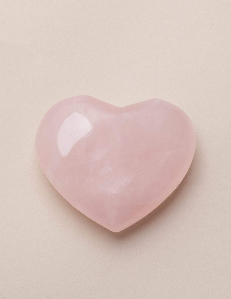 rose heart quartz