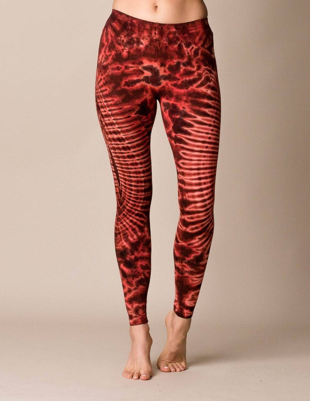 Starburst Tie Dye Leggings — Sivana