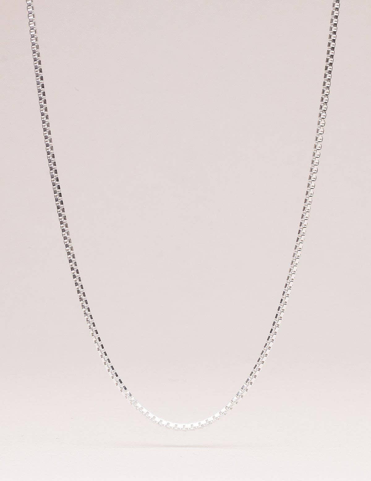 Sterling Silver Box Chain - 18 inch — Sivana