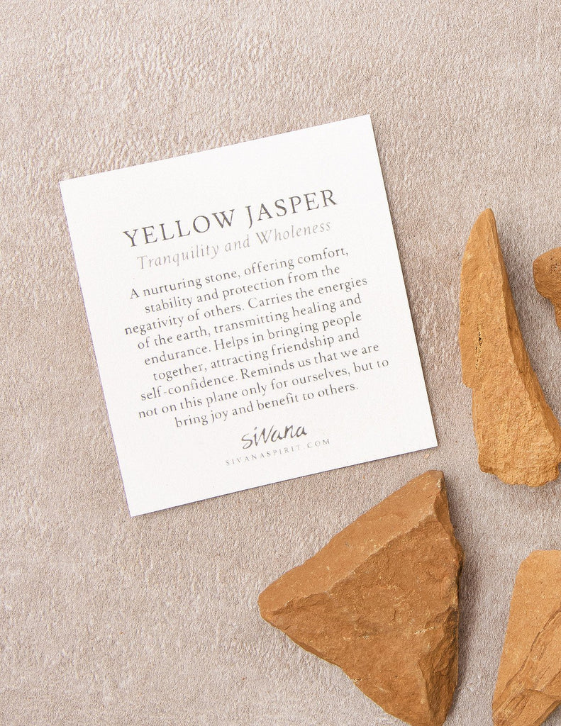 Yellow Jasper Crystal Healing Bath Stones