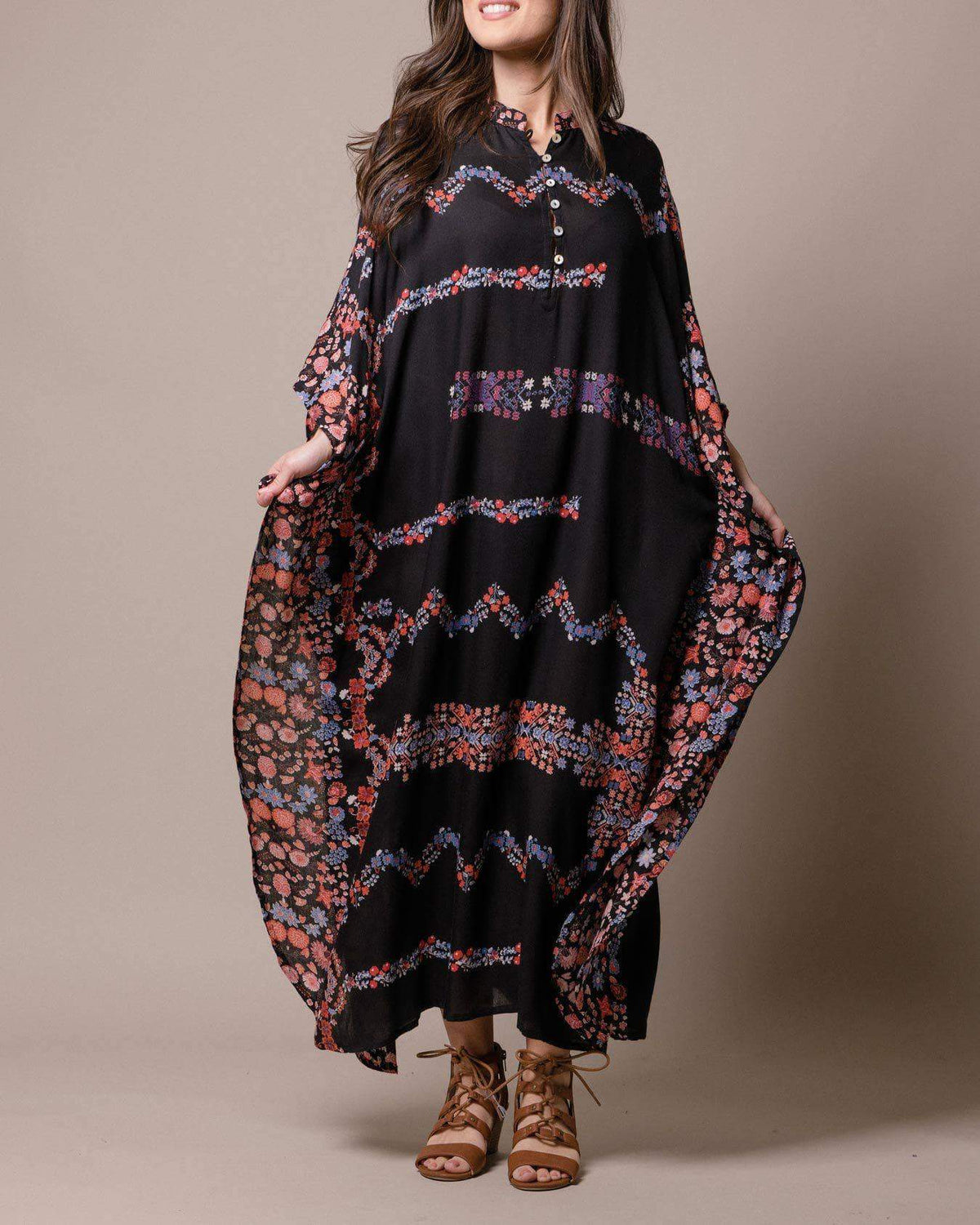 Zahara Kaftan Dress — Sivana