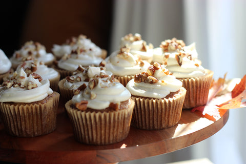 Banana Cupcakes with Cream Cheese Frosting